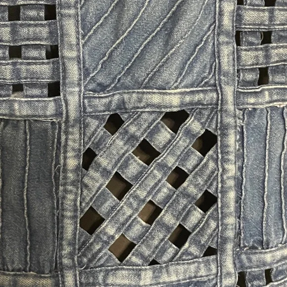 Vintage Denim Vest - Picture 4 of 7